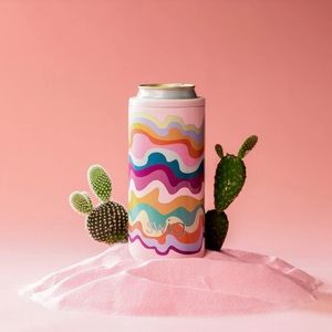 Swig | Sand Art Skinny Slim Can Cooler (12 oz) NWT!